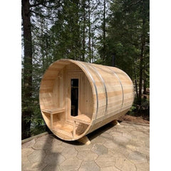 Dundalk Leisurecraft Serenity 2-4 Person Barrel Sauna - CTC2245W