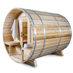 Dundalk Leisurecraft Serenity 2-4 Person Barrel Sauna - CTC2245W