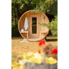 Dundalk Leisurecraft Serenity 2-4 Person Barrel Sauna - CTC2245W