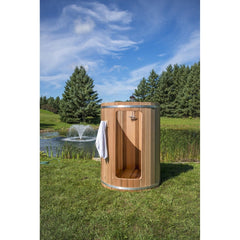 Dundalk LeisureCraft Rainbow Clear Red Cedar Outdoor Shower  - 580S