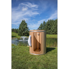 Dundalk LeisureCraft Rainbow Clear Red Cedar Outdoor Shower  - 580S