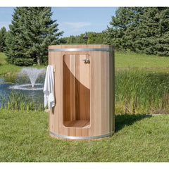 Dundalk LeisureCraft Rainbow Clear Red Cedar Outdoor Shower  - 580S