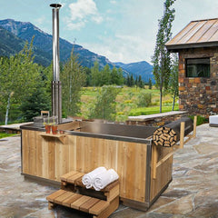 Dundalk LeisureCraft Starlight Wood-Burning Hot Tub - CT372W