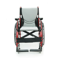 Karman Healthcare S-Ergo Folding Lightweight Ergonomic Wheelchair with Quick Release Axles