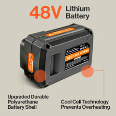 SuperHandy 48V 4Ah Lithium Ion Battery - For 48V Battery Systems - GUT138-FBA