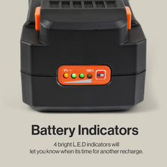 SuperHandy 48V 4Ah Lithium Ion Battery - For 48V Battery Systems - GUT138-FBA