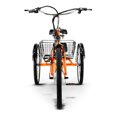 SuperHandy EcoRide Electric Tricycle + Bike Lock and Tire Pump Kit - GUT162