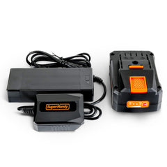 SuperHandy 48V 2Ah Battery with Charger, Fast Charging, Impact-Resistant Case – Compatible with Mobility Scooters, Augers, and More - GUT174-FBA
