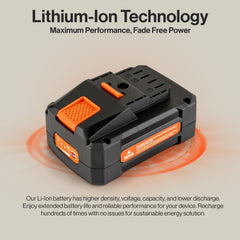 SuperHandy 48V 2Ah Battery with Charger, Fast Charging, Impact-Resistant Case – Compatible with Mobility Scooters, Augers, and More - GUT174-FBA