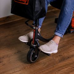 SuperHandy Passport Mobility Scooter - 48V 2Ah Battery, Lightweight (35 lbs), Foldable + Extra Battery - GUT112