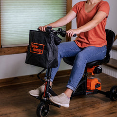 SuperHandy Passport Mobility Scooter - 48V 2Ah Battery, Lightweight (35 lbs), Foldable + Extra Battery - GUT112