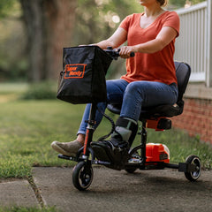 SuperHandy Passport Mobility Scooter - 48V 2Ah Battery, Lightweight (35 lbs), Foldable + Extra Battery - GUT112