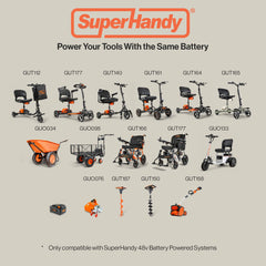 SuperHandy 48V 2Ah Lithium Ion Battery - For 48V Battery Systems - GUO050-FBA