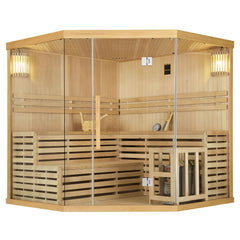 SAUNAONES™ 5-6 People Traditional Steam Sauna Room Luxury 1