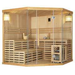 SAUNAONES™ 5-6 People Traditional Steam Sauna Room Luxury 1